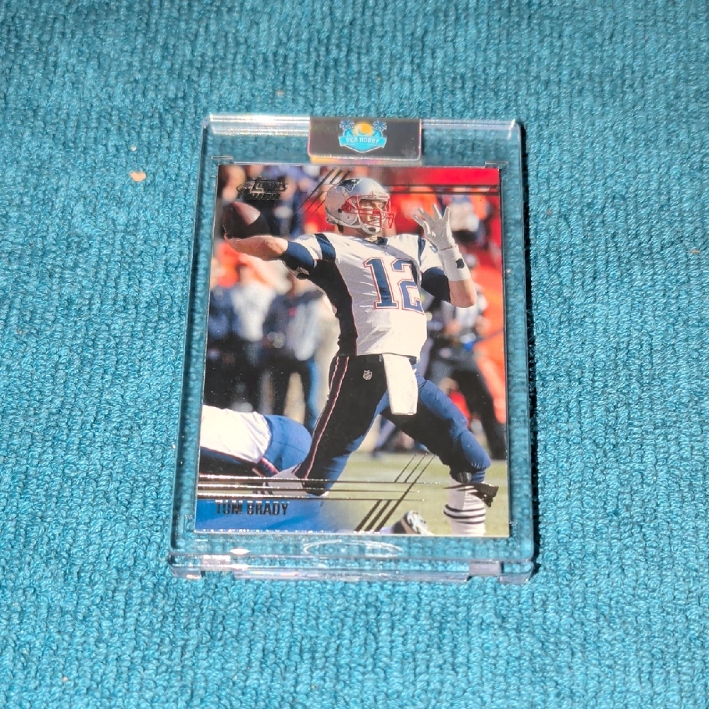 Tom Brady 2014 Topps Prime Time Performances Card #81 NM In Hard Shell